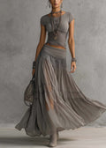 Anastasia | Flowing Bohemian Two-Piece Set