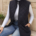 Whitney | Quilted Zip-Up Gilet