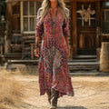 Renata | Flowing Bohemian Maxi Dress