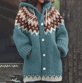 Rhona | Cosy Hooded Cardigan