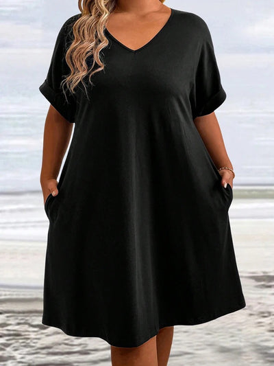 Zomerjurk met V-hals