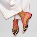Rosalind | Crossover Strappy Flats