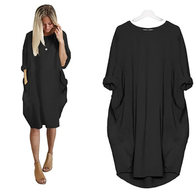 Dames Oversized Casual Dress