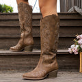 Delaney | Embroidered Western Boots