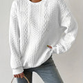 Holly | Textured Crewneck Sweatshirt