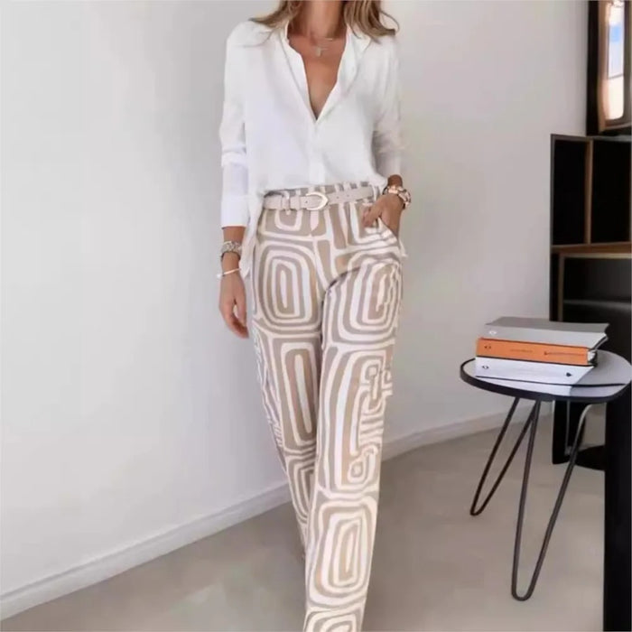 Digital Print Two-Piece Set