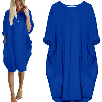 Dames Oversized Casual Dress