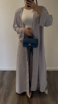 Rhinestone Kimono Lilac
