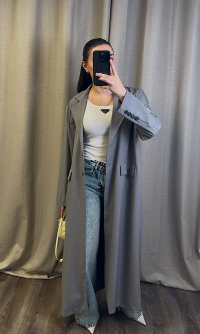 Casual Kimono Grey