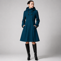 Tessa | Hooded A-Line Coat