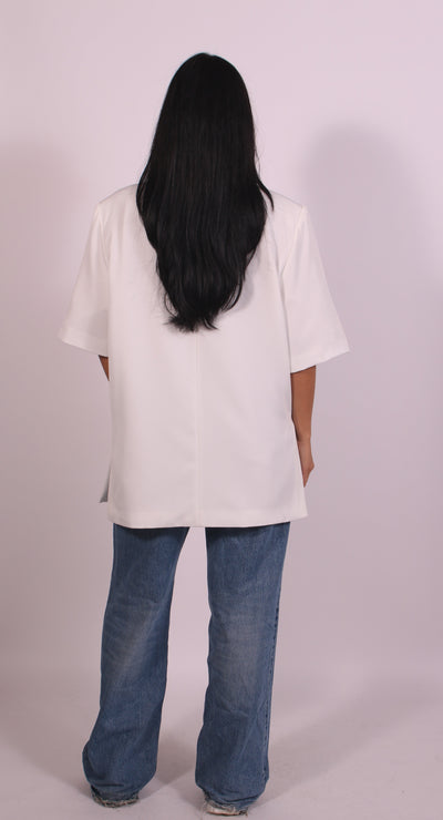 Linnest ™ | Summer Blazer White