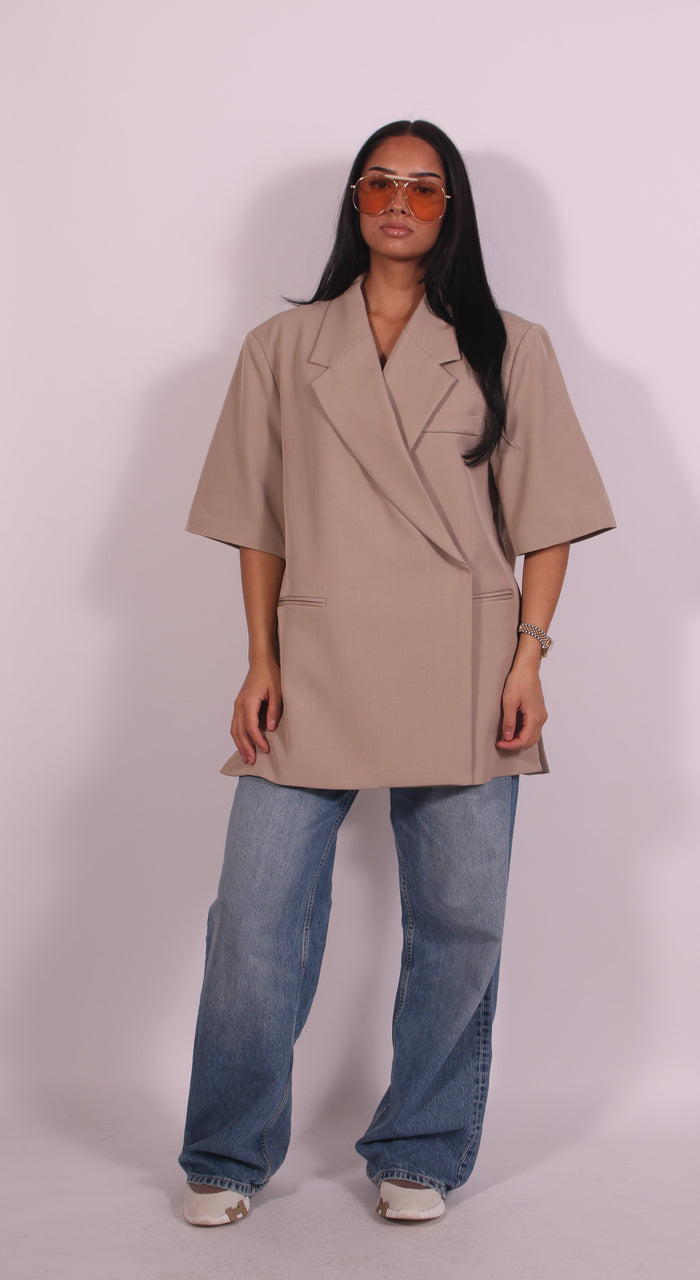 Linnest ™ | Summer Blazer Beige