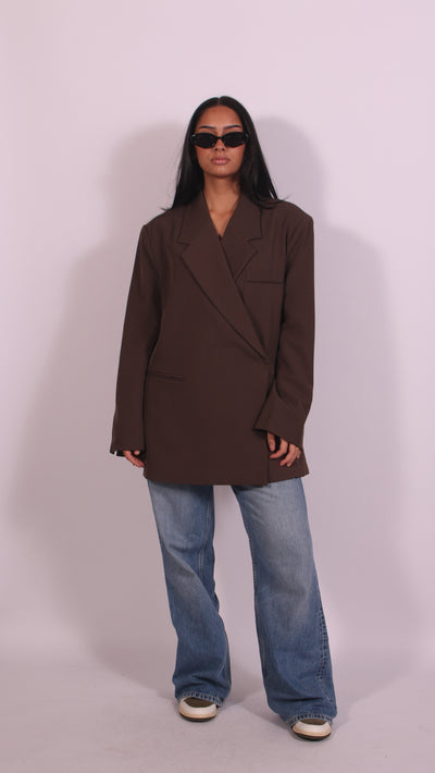 Linnest ™ | Jess blazer Brown