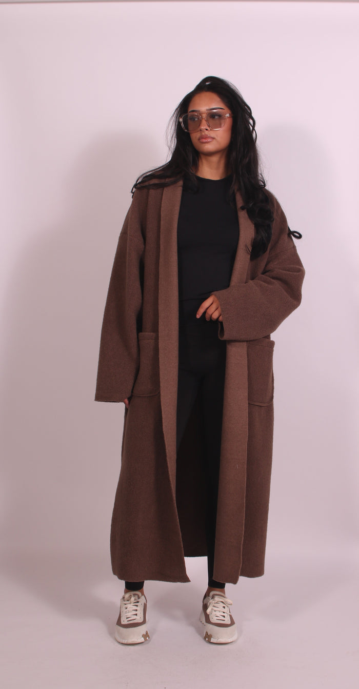 Comfy Cardigan Chocolate