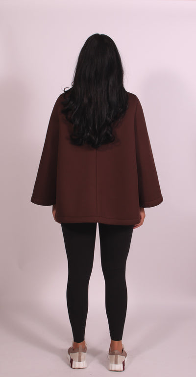 Linnest ™ | Button jacket Choco