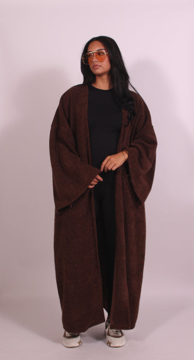 Longline Cardigan Choco
