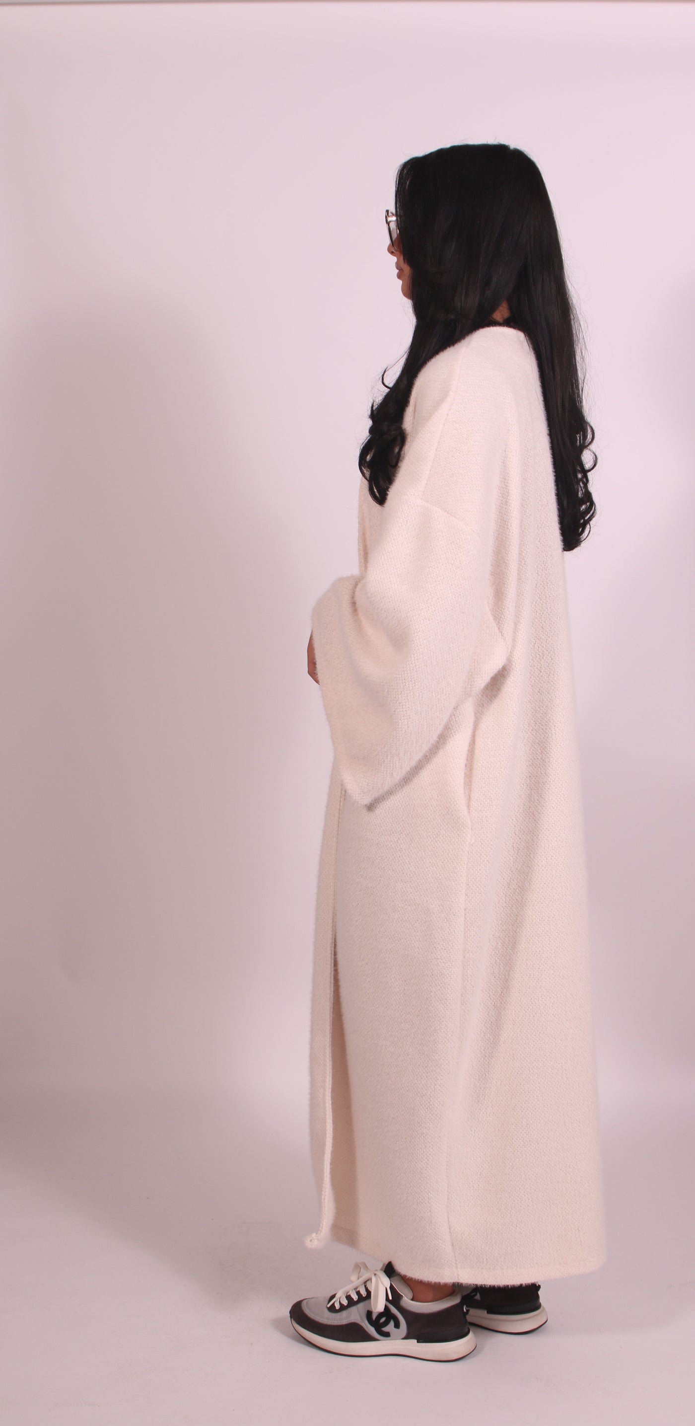 Longline Cardigan Creme