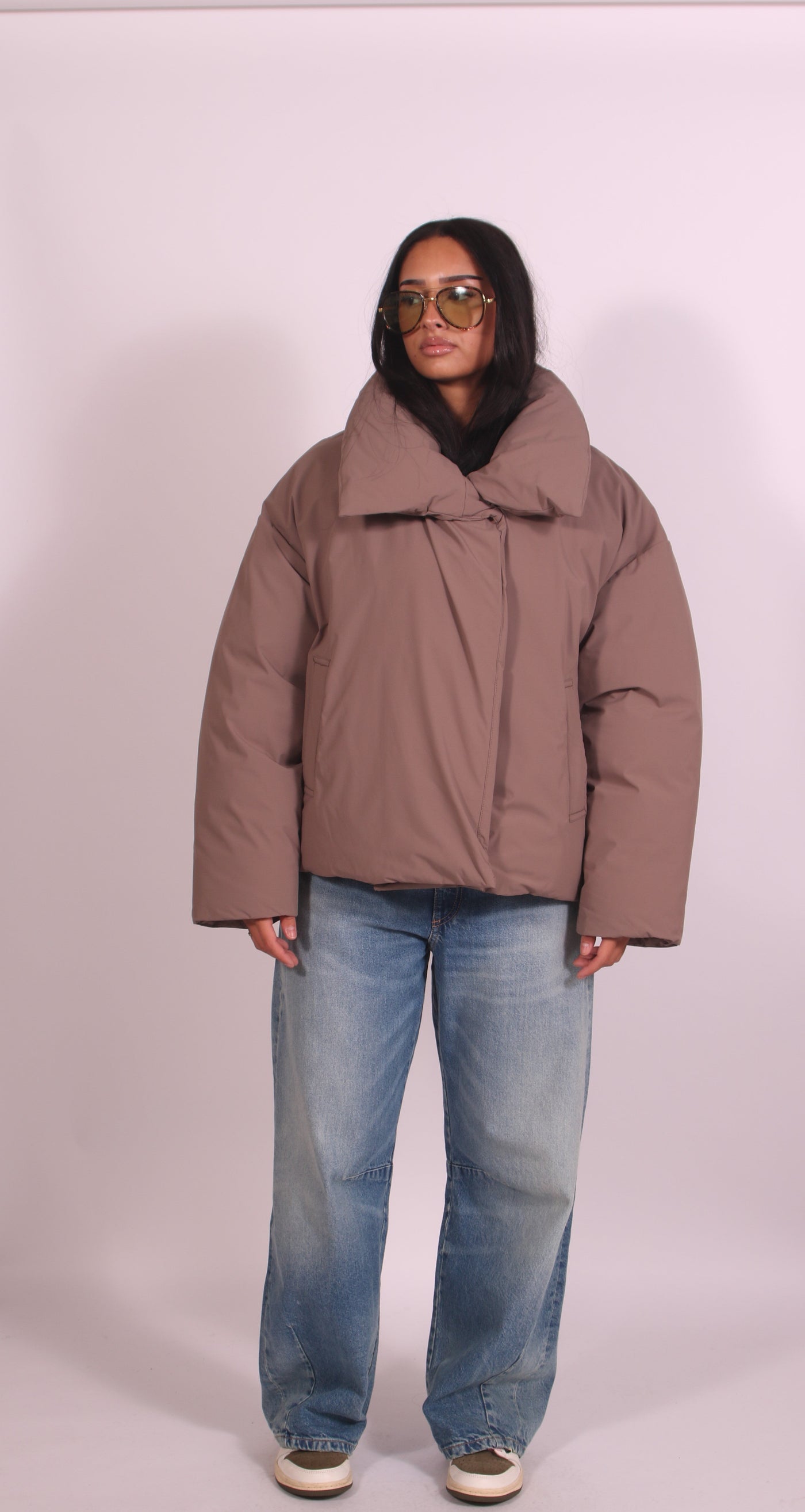 Linnest ™ | Huda Puffer Taupe