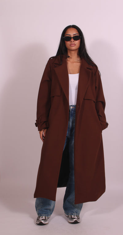 Linnest ™ | Winter trench Brown