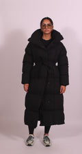 Linnest ™ | Longline puffer Black