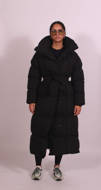 Linnest ™ | Longline puffer Black