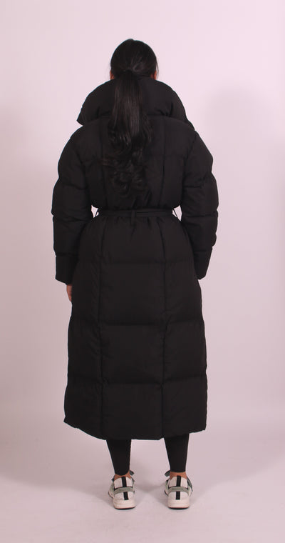 Linnest ™ | Longline puffer Black