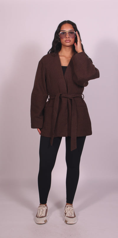 Linnest ™ | Winter blazer Brown