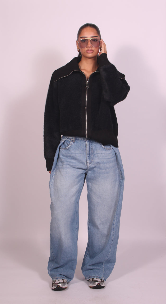 Niva Cardigan Black
