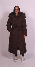 Hooded puffer Brown (PRE ORDER)