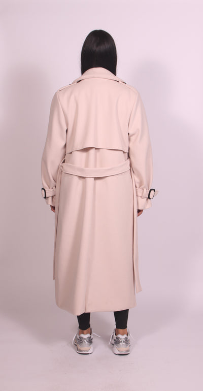Winter trench Cream