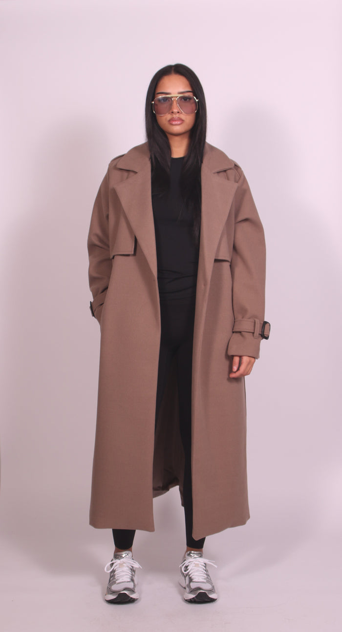 Winter trench Taupe (PRE ORDER)