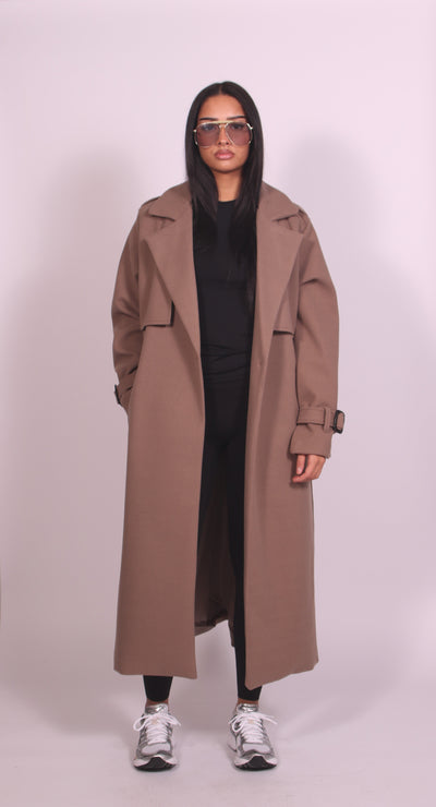 Winter trench Taupe (PRE ORDER)