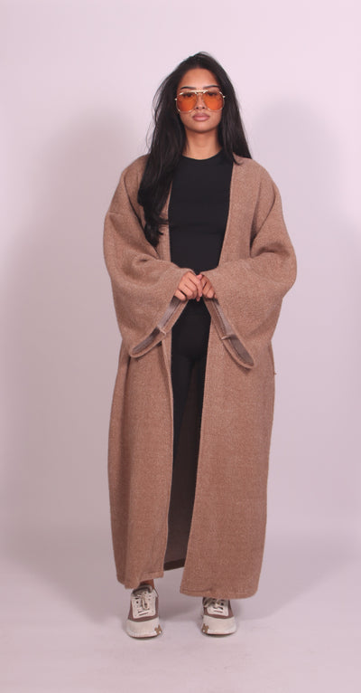 Longline Cardigan Camel