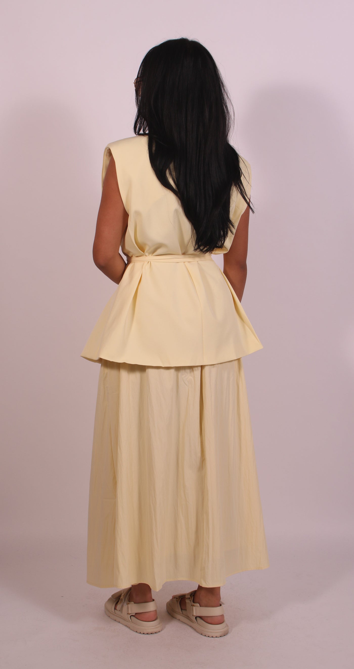 Linnest ™ | Lucy Gilet Butteryellow