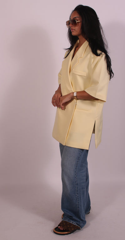 Linnest ™ | Summer Blazer Butteryellow