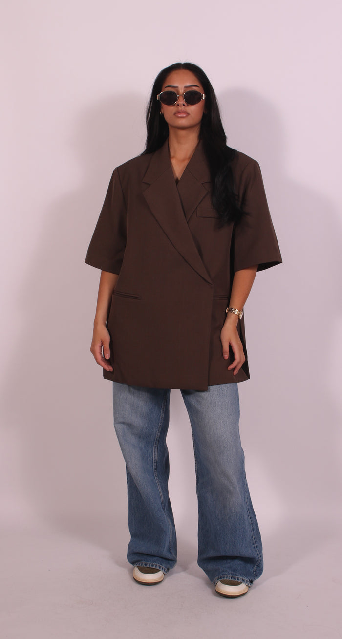 Linnest ™ | Summer Blazer Brown