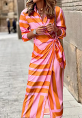 Eloise | Printed Wrap Dress