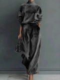 Marla | Relaxed Turtleneck Two-Piece Set