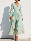 Primrose | Floral Pleated Maxi Dress