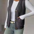 Annette | Button-Front Waistcoat