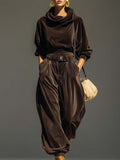 Patricia | Relaxed Cowl-Neck Two-Piece Set
