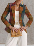 Lucienne | Autumn Check Blazer