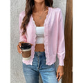 Sabrina | Scalloped Button-Front Cardigan