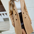 Vanessa | Double-Breasted Mid-Length Coat