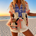 Claire | Artful Print Two-Piece Set