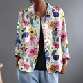 Patricia | Floral Open-Front Jacket