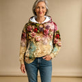Carys | Relaxed Floral Hoodie