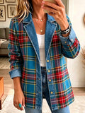 Odessa | Tartan Check Blazer