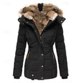 Sienna | Fur-Trim Hooded Puffer Jacket