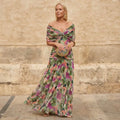 Louisa | Flowing Off-Shoulder Maxi Dress